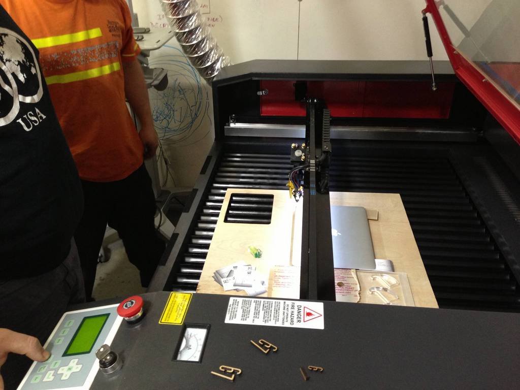 Laser Engraving a Laptop Sector67