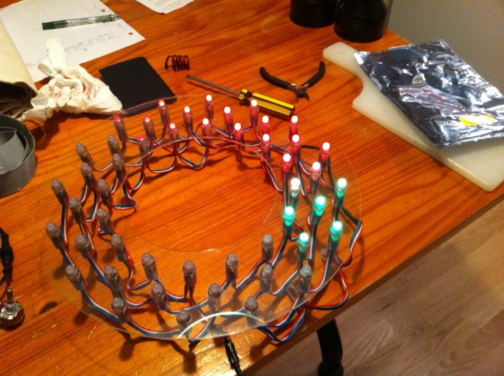 LED Holiday Wreath Build | Sector67