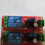 12V Delay Adjustable Timer Relay Switch Module 0-10 Second NE555 Oscillator - Image 2