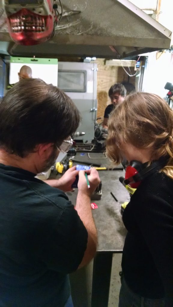 Hands on Metalworking Class reflects American Values Sector67